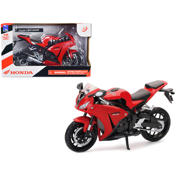 New Ray Honda CBR 1000RR Motorcycle 1/12 Diecast - Red/Black