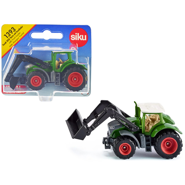 Siku 1393 Green & White Fendt 1050 Tractor with Loader - 3.125 Inch