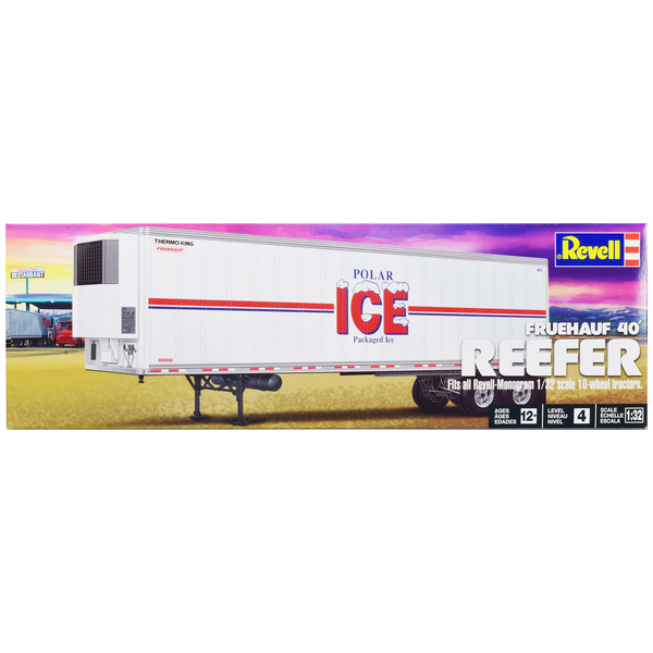 Revell Fruehauf Polar ICE Reefer Trailer Model Kit