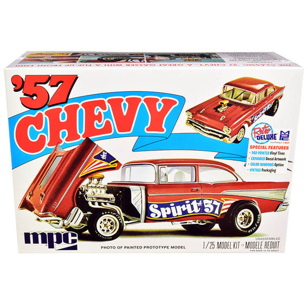 MPC 'Spirit of '57' Chevy Gasser Flip Nose 1/25 Scale Model Kit