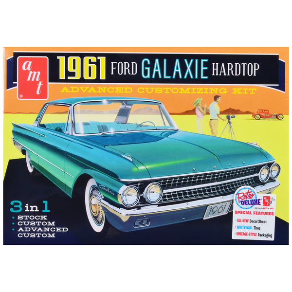 AMT 1961 Ford Galaxie Hardtop 3-in-1 Model Kit (1/25)