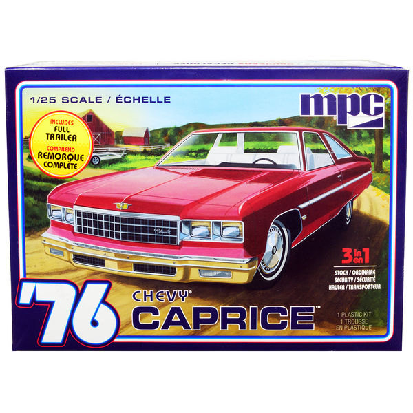 MPC 1976 Chevrolet Caprice 3-in-1 Model Kit
