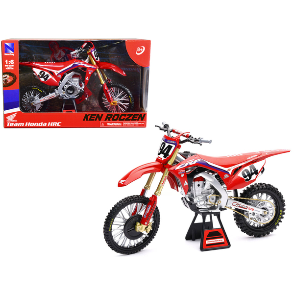New Ray 1/6 Scale Honda CRF 450R #94 Ken Roczen Dirt Bike