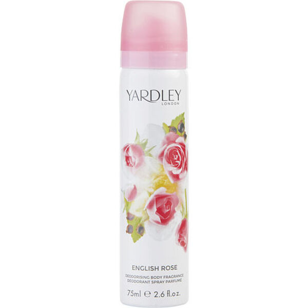 Yardley English Rose Body Spray - 2.6 oz - Refreshing Floral Fragrance