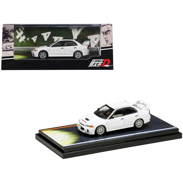 Hobby Japan Initial D Lancer Evo IV w/ Seiji Iwaki Figure