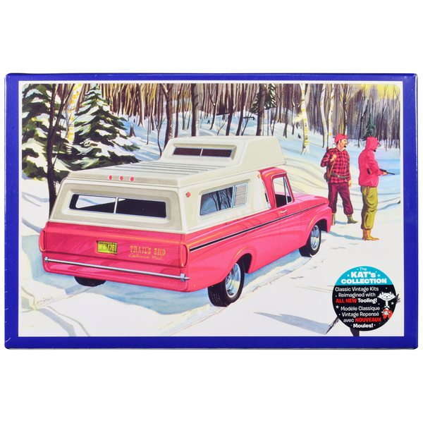 AMT 1963 Ford F-100 Camper Truck 1/25 Scale Model Kit AMT1412