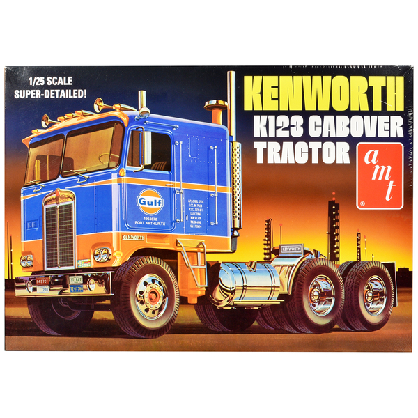 AMT Kenworth K-123 Cabover Gulf Oil Truck Model Kit