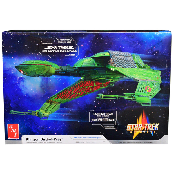 AMT Klingon Bird-of-Prey 1:350 Scale Model Kit
