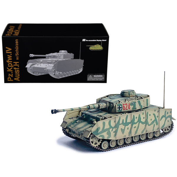 Dragon Models Pz.Kpfw.IV Ausf.H Tank #624 Ukraine Armor