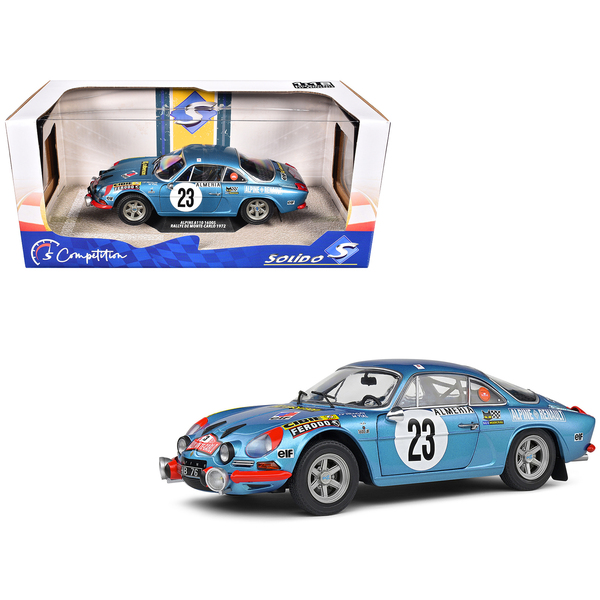Solido Alpine A110 1600S #23 Rally Monte-Carlo 1972 1/18