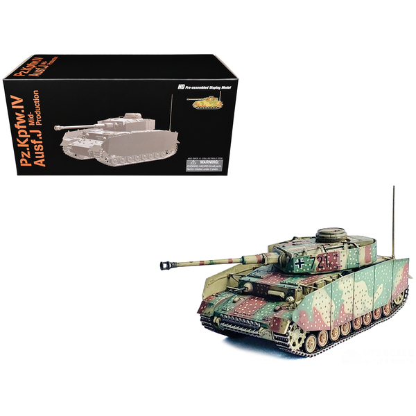 Dragon Models Pz.Kpfw.IV Ausf.J Tank 1/72 #721