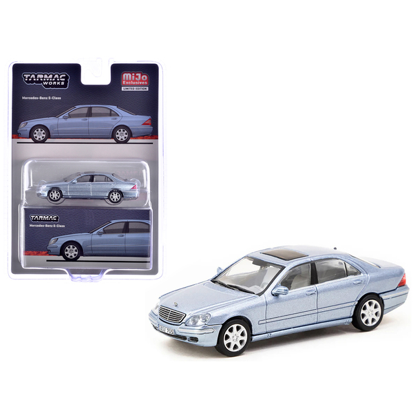 Tarmac Works Mercedes-Benz S-Class Horizon Blue 1/64 Diecast