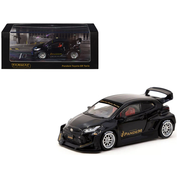 Tarmac Works 1/64 Toyota GR Yaris RHD Black