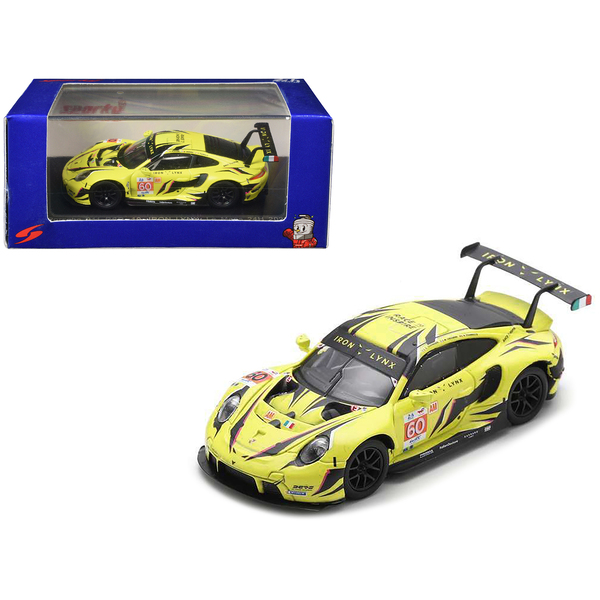 Sparky 1/64 Porsche 911 RSR-19 #60 Le Mans Diecast Model Car