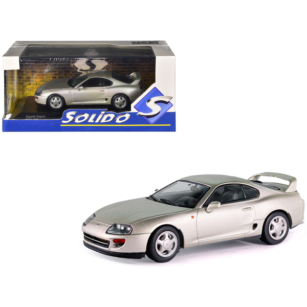 Solido Toyota Supra MKIV Silver Metallic 1:43 Scale
