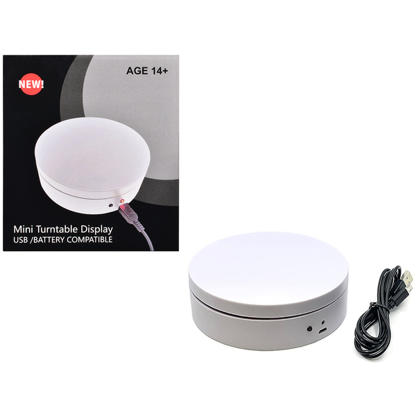 Other 4.75" Rotating Display Stand - White Base