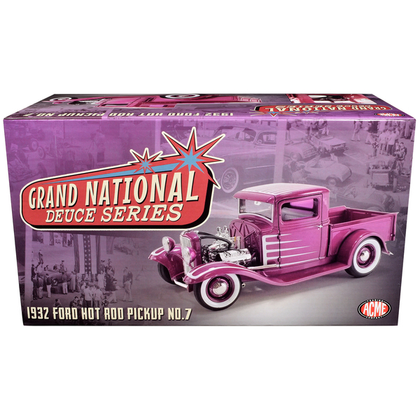 ACME 1:18 Scale 1932 Ford Hot Rod Pickup - Pink