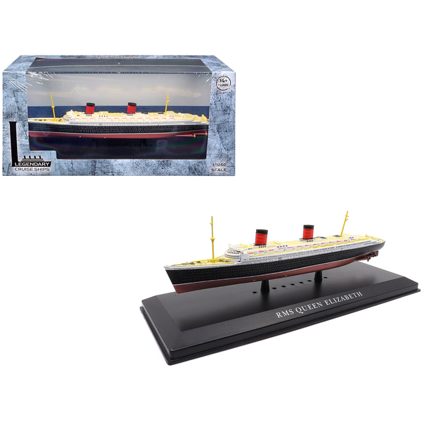 Dragon Models RMS Queen Elizabeth Passenger Ship 1/1250