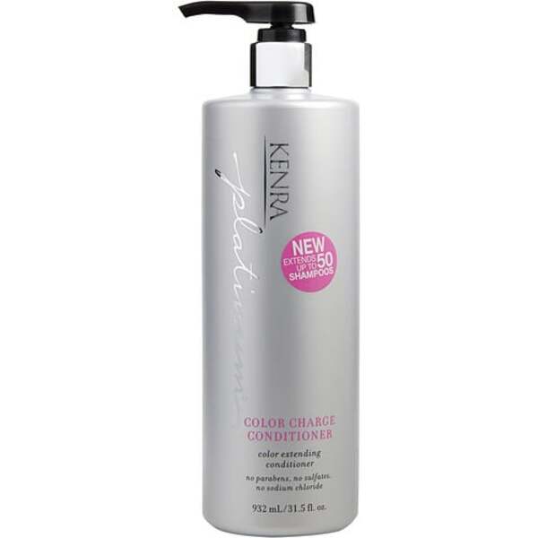 Kenra Platinum Color Charge Conditioner - Salon Size 31.5 oz - Protect & Extend Vibrant Hair Color