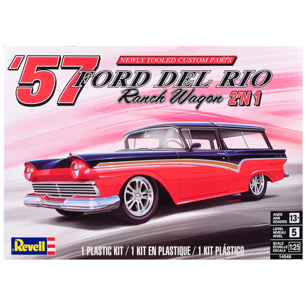 Revell 1957 Ford Ranch Wagon 1/25 Scale Model Kit