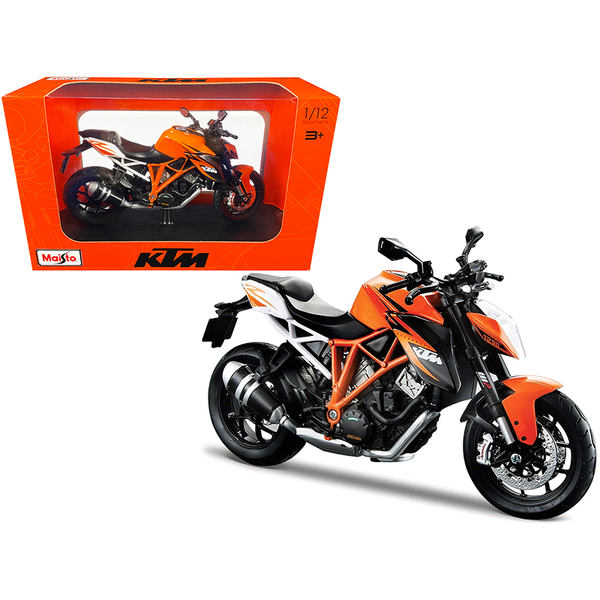 Maisto 1/12 KTM 1290 Super Duke R Orange Motorcycle
