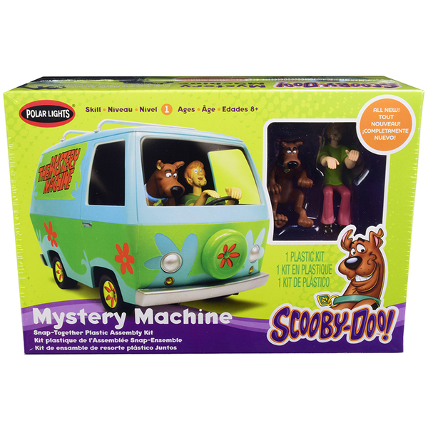 Polar Lights Mystery Machine Snap Kit w/ Scooby-Doo & Shaggy