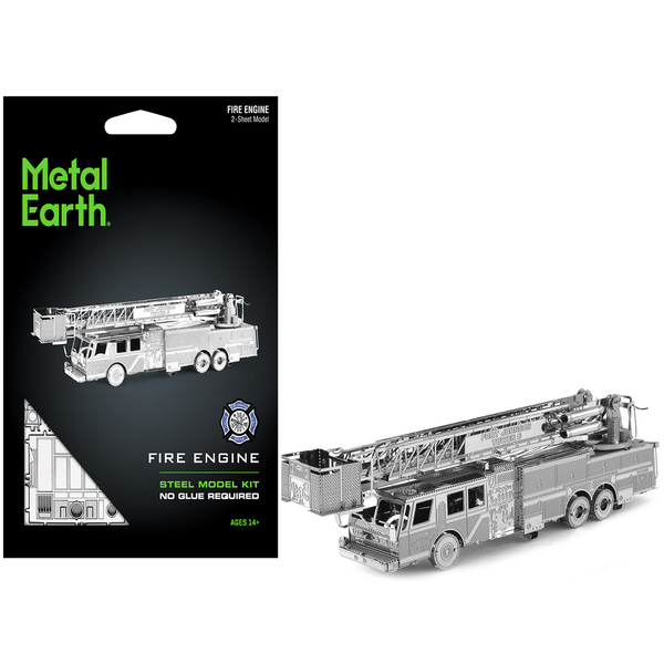 Metal Earth "Fort Johnson Tower 6" Fire Engine - MMS115