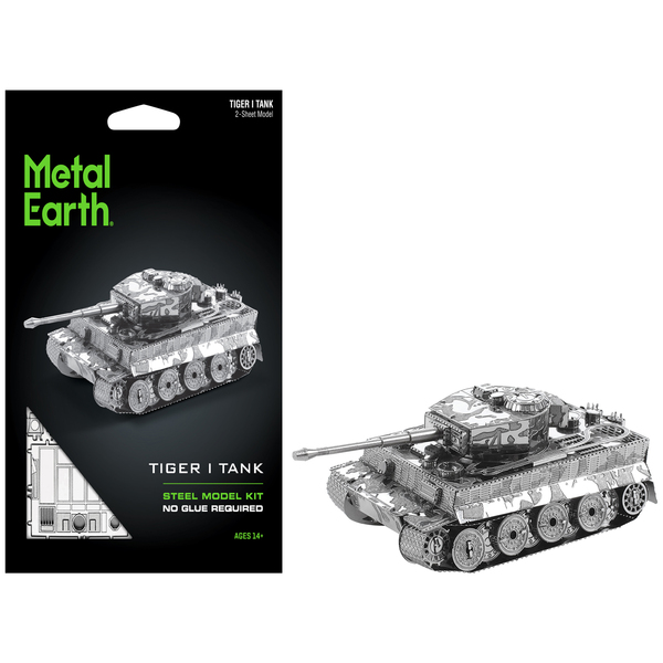 Metal Earth German Tiger I Tank: Build a Legend