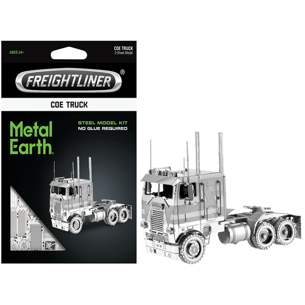 Metal Earth Freightliner COE Truck: Challenging Build