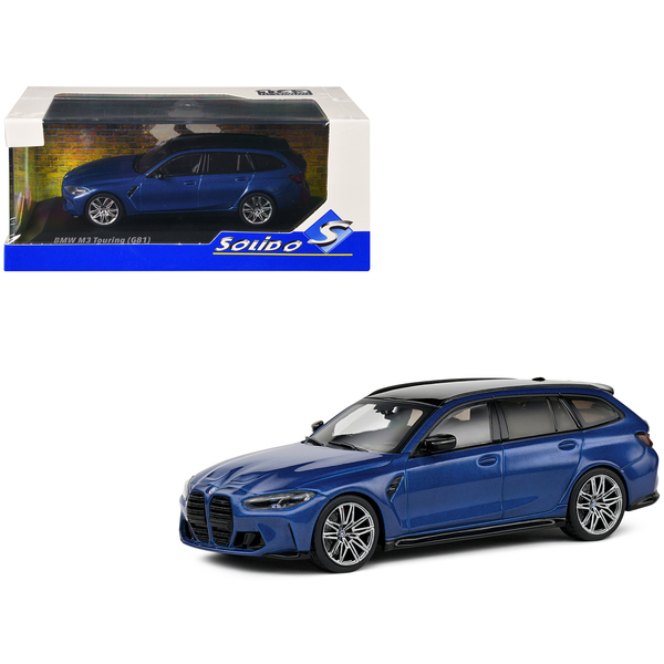 Solido BMW M3 Touring (G81) Competition 1/43 - San Marino Blue