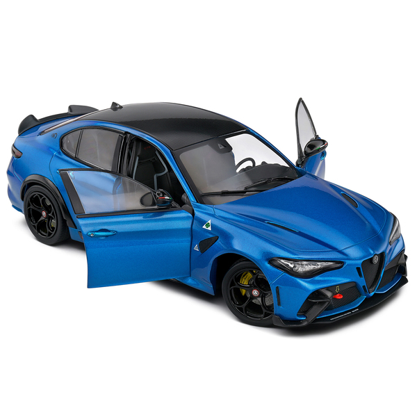 Solido 2022 Alfa Romeo Giulia GTA Blue Metallic 1/18 Diecast