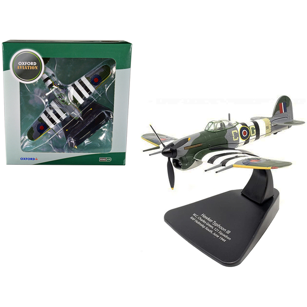 Oxford Diecast Hawker Typhoon 1B W.C. Charles Green 1/72 Scale
