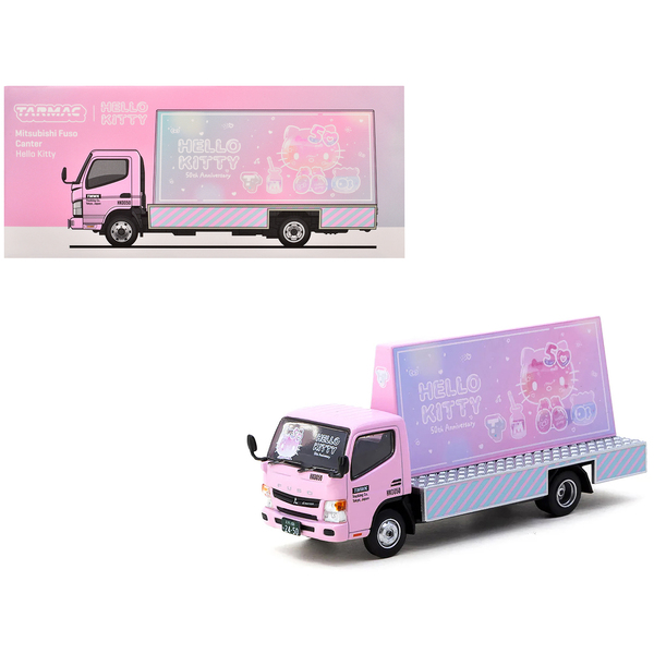 Tarmac Works Hello Kitty Mitsubishi Fuso Pink 1/64