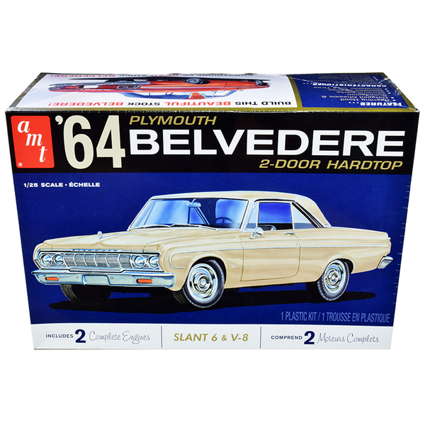 AMT 1964 Plymouth Belvedere Coupe Model Kit - 1/25 Scale