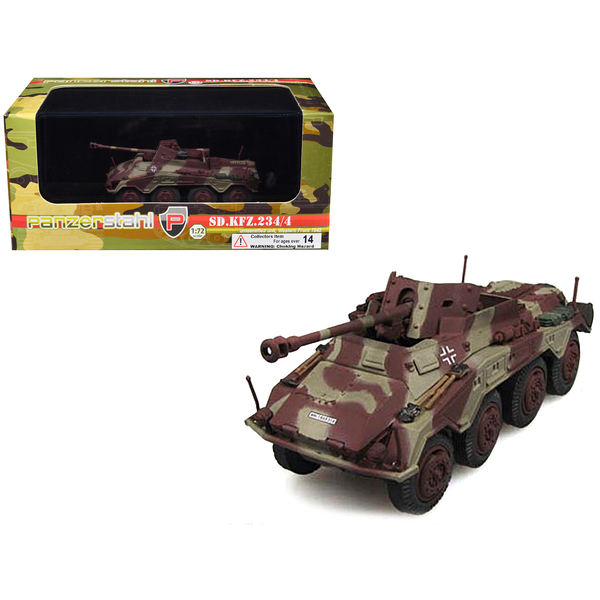 Panzerstahl 1/72 Sd.Kfz. 234/4: Western Front Armored Vehicle