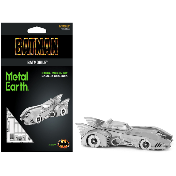 Metal Earth 1989 Batmobile Steel Model Kit (Challenging)