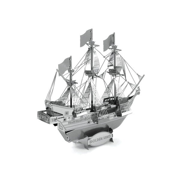 Metal Earth Golden Hind Galleon - Moderate Build