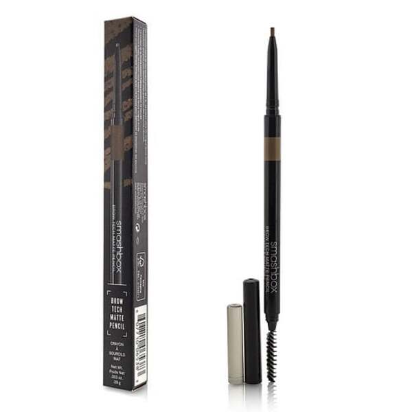 Smashbox Brow Tech Matte Pencil - Taupe (0.003 oz) - Achieve Natural, Defined Brows