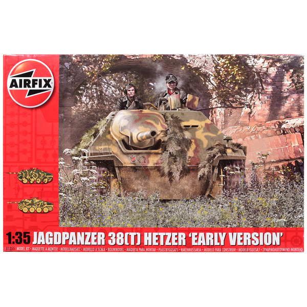Airfix 1/35 JagdPanzer 38(t) Hetzer "Early Version" Tank Model Kit