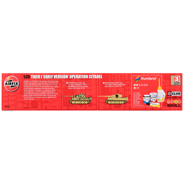 Airfix Tiger I Early Version 1/35 Scale Model Kit