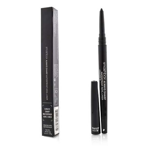 Smashbox Always Sharp Waterproof Kohl Liner - Raven (0.01 oz) - Intense Black Definition