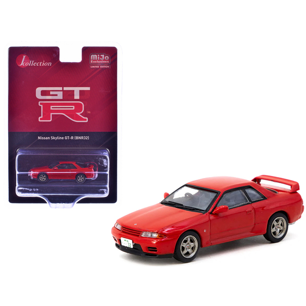 Tarmac Works Nissan Skyline GT-R (BNR32) Red 1/64