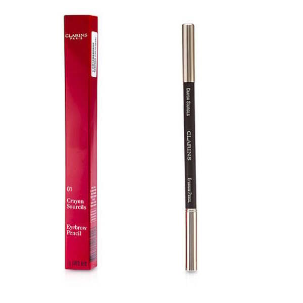 Clarins Eyebrow Pencil - 01 Dark Brown (1.3g/0.045oz) - Define & Enhance