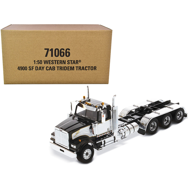 Diecast Masters Western Star Truck Tractor Black 1/50