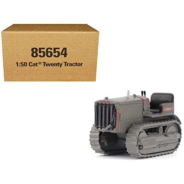 Diecast Masters CAT Twenty Tractor 1/50 Scale Gray