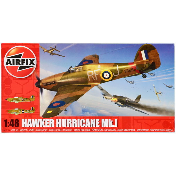 Airfix Hawker Hurricane Mk.I Model Kit - 1/48 Scale