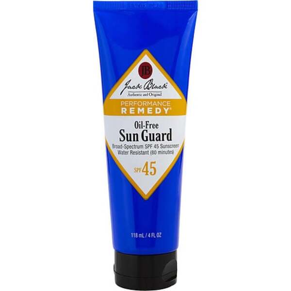 Jack Black Sun Guard SPF 45 - Oil-Free, Water & Sweat Resistant Sunscreen - 4oz/118ml