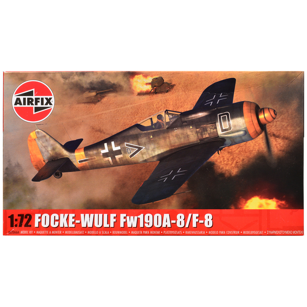 Airfix Focke-Wulf Fw190-A8/F-8 1/72 Scale Model Kit
