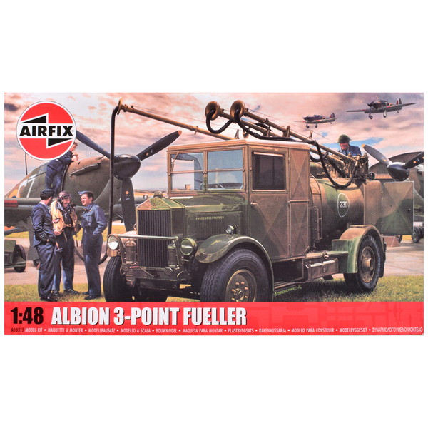 Airfix Albion 3-Point Fueller Truck 1/48 Scale Model Kit