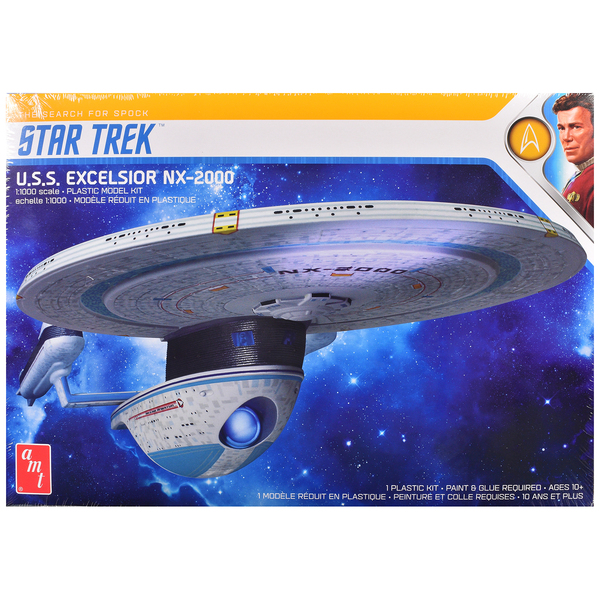 Amt U.S.S. Excelsior NX-2000 1/1000 Scale Model